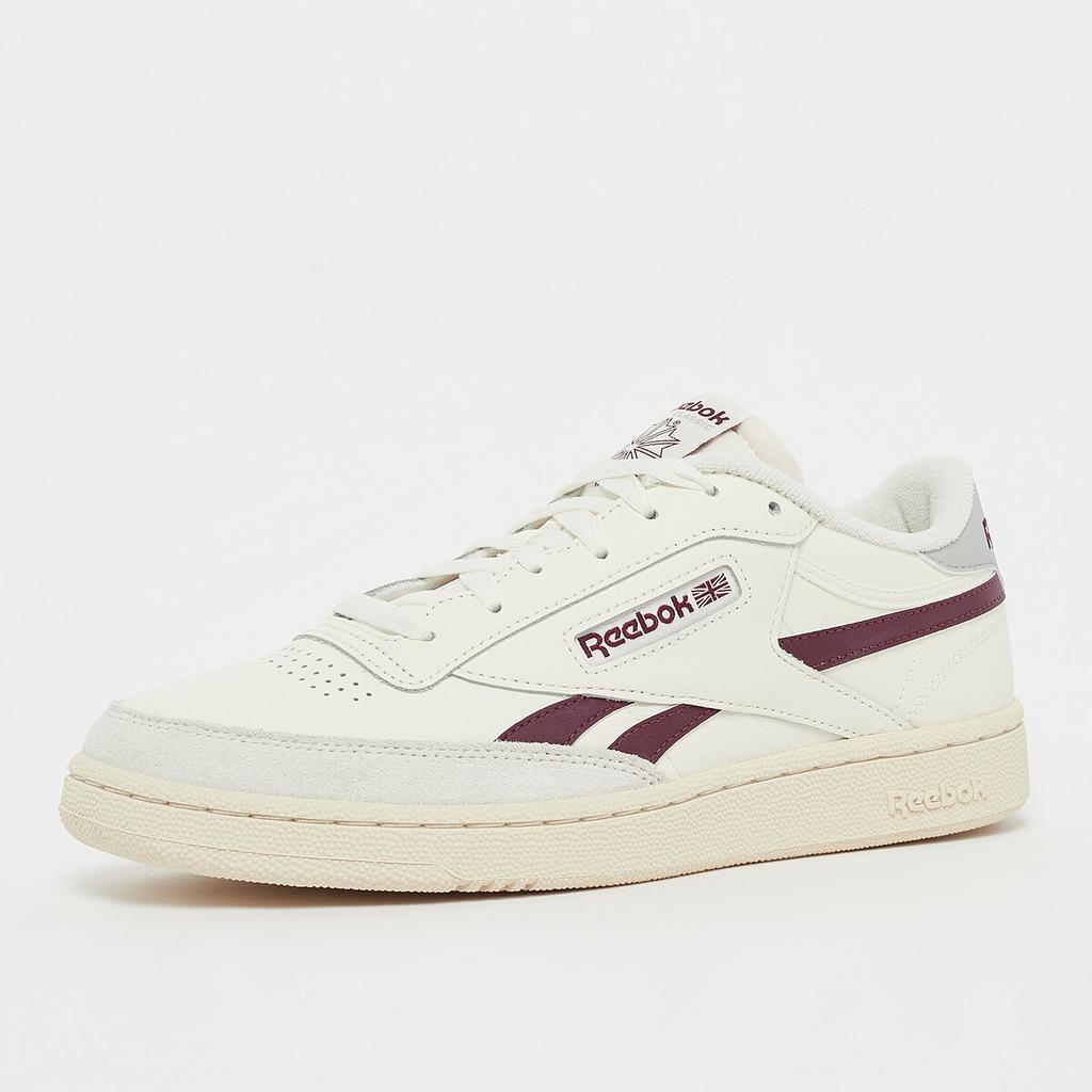 Кроссовки Reebok Club C Revenge chalk/classic maroon f23/pure grey