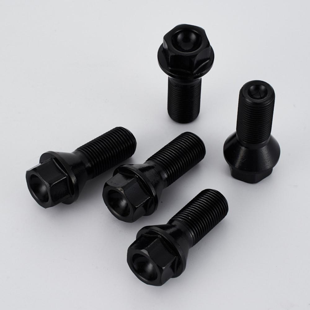 lug bolts For BMW 36136781150(M12*1.5),36136781151(M14*1.25),36136781152(M14*1.5),hex 17mm BMW Wheel Nuts