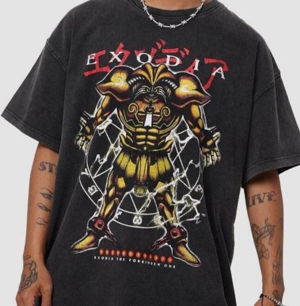 Vintage Yu-Gi-Oh! Exodia Shirt Yu Gi Oh Anime Shirt Unisex Men Women Unisex T-Shirt
