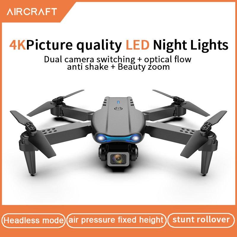 ZHENDUO HD двойная камера E99 Pro RC Мини Дрон 4K с Wi-Fi 1080P 720P Вертолет для аэрофотосъемки Складной квадрокоптер Дрон Игрушки