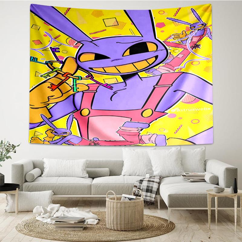 Jax Pink Power Tapestry, Unique Design Tapestry, Wall Decor for Bedroom,Livingroom, Playroom,Heartwarming Fan Holiday Gifts