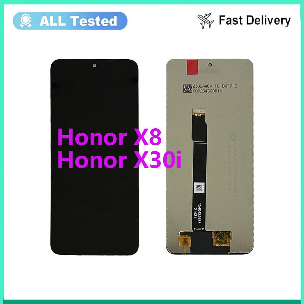 Полная сборка LCD-экрана и дигитайзера для Honor X8 TFY-LX1 TFY-LX2 TFY-LX3 Honor X30i TFY-AN00