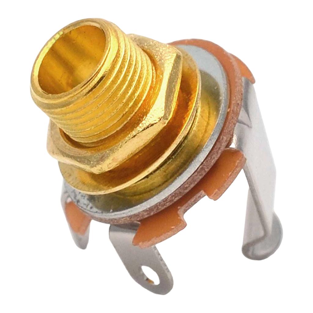 2025 ГОРЯЧЕЕ 6.35мм 1/4' Гнездо Jack Выходная Пластина для Telecaster TL Гитары Гитарные Запчасти Аксессуары