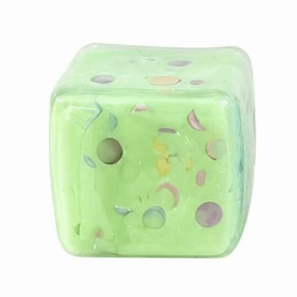 Crunchy Crackling Squishy Toy 5cm Handmade Ball Portable Squeezed Cube Home Decoration