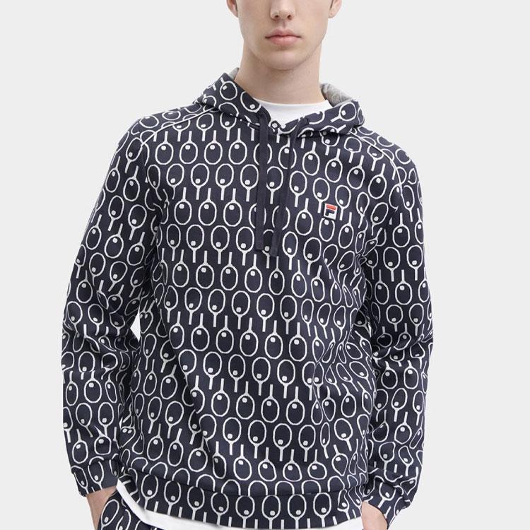 Новые мужские толстовки FILA черные F11M349216F-ZA