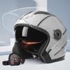 Motorcycle Helmet Electric Vehicle Helmet Four-Season Riding Helmet Motorcycle Helmet Anti-Fog Double Lens