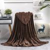 Oversized Simple Solid Color Soft Plush Blanket For Napping Sofa And Use Bedroom