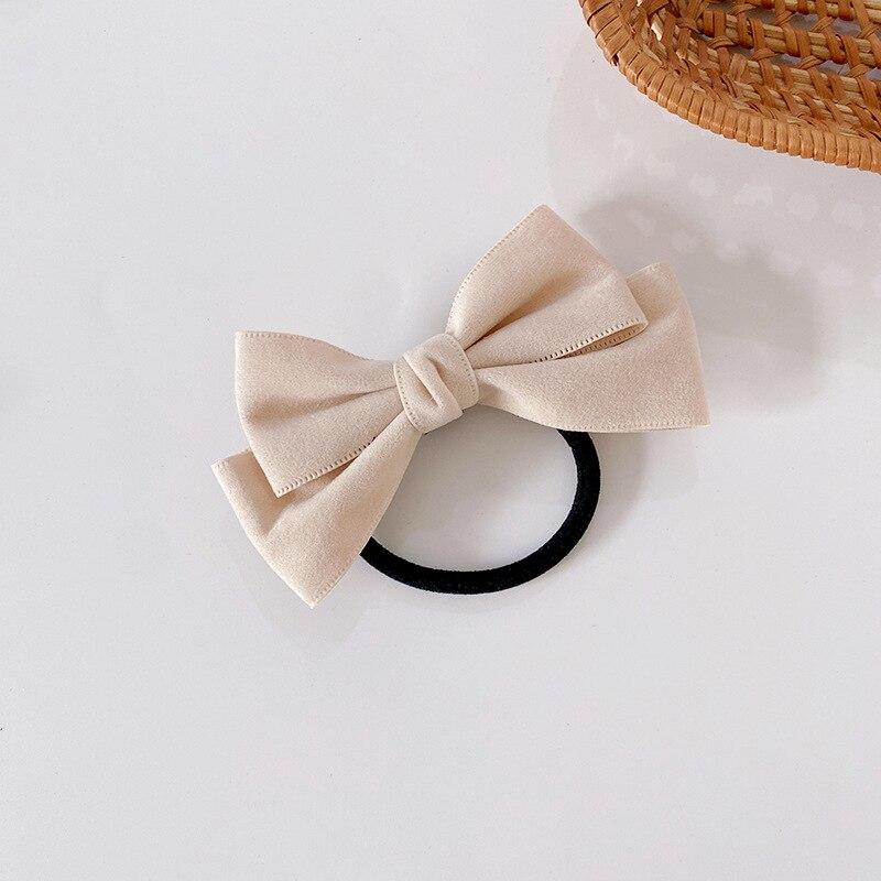 Baby Girls Bowknot Nylon Headband Newborn Elastic Bow Shape Headwear Accessories Hair Ring Child Kids Hair Band Gifts