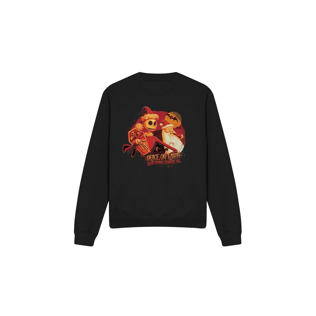 The Nightmare Before Christmas Unisex Adult Good Scares Towards All Sweatshirt