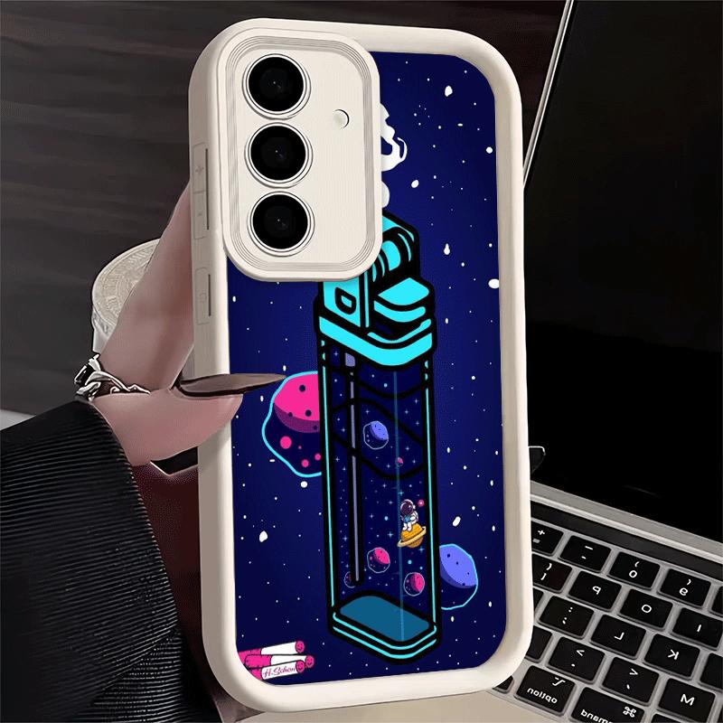 Чехол для телефона Samsung Galaxy S26 S25 Ultra S24 FE Зажигалка Крутой узорная оболочка S23 Plus S22 + S21 S20 5G Мягкий силикон Funda