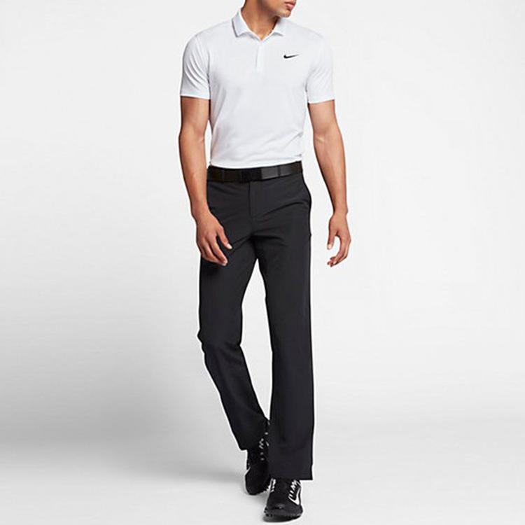 Nike Рубашка поло для гольфа Dri-Fit Victory Slim Fit Мужские топы белые BV0359-100