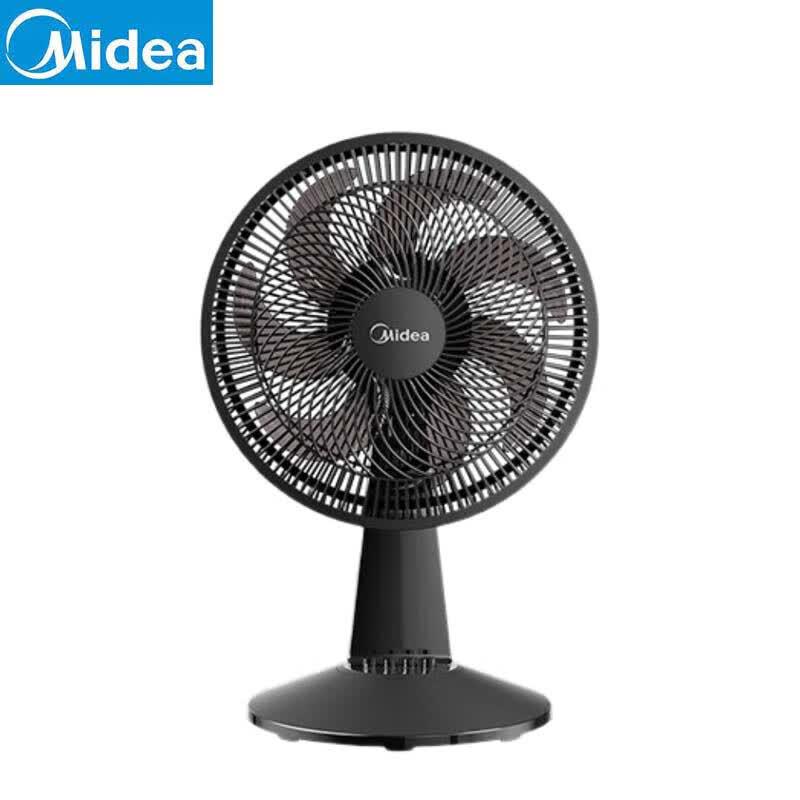 Midea FGAU30D Тихий настольный вентилятор с 7 лопастями, китайская вилка (адаптер в комплекте)