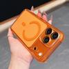 Clear Acrylic Magnetic Snap-on Case IPhone 16/17 Series With AI Button Shockproof Anti-Fingerprint