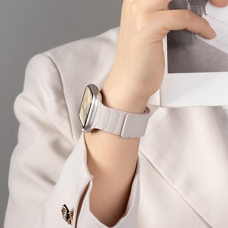 Подходит для Apple S11, S10watch9 спортивный силиконовый S10 новый магнитный ремешок для умных часов
