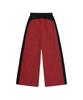 ODDSTUDIO Parachute Wide Nylon Pants - Red / Black