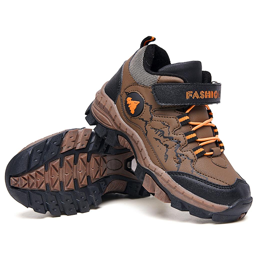 Спортивная обувь на открытом воздухе для мальчиков и больших детей, повседневная нескользящая удобная походная обувь