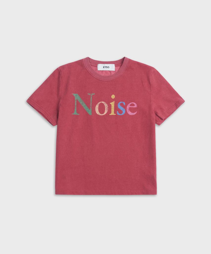 Кайсо (W.) Футболка Noise Винтажная Красная