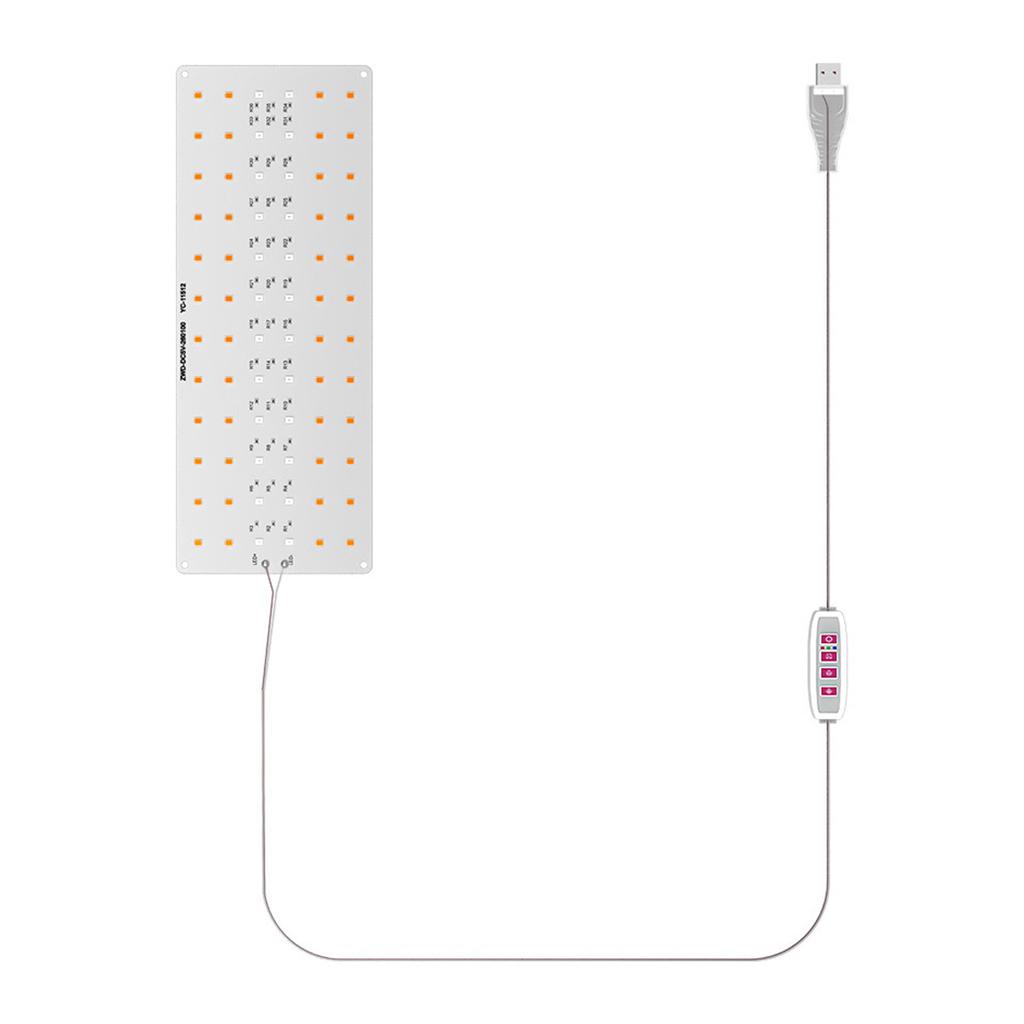 Under Cabinet Plant Grow Light Full Spectrum Dimmable Indoor LED Plant Growth Lamp 8H 12H 16H