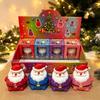 Christmas Squeezable Santa Claus Toys Slow Rebound Colorful Soft  Goods for Kids Stocking Fillers Gifts