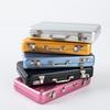 New Aluminum Storage Box Mini Suitcase Bank Card Box Jewelry Case Organizer