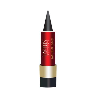 Натуральный каджал Lotus Makeup, черный, 4 г