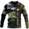2023 Crap Fishing 3D Print Fashion Hoodie Men Women Harajuku Sweatshirt Pullover Casual Jacket Oversize Hooded