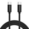 KUULAA USB C на USB Type C Кабель 60 Вт для iPhone Samsung iPad Pro Быстрая зарядка Зарядный шнур Быстрая зарядка USB C Кабель