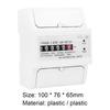 DDS548C 30-100A 230 В рельсовый счетчик электроэнергии широко используемый счетчик практический счетчик электроэнергии бытовой