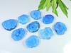 09 шт. Небесно-голубой солнечный друзовый агат жеодовый кабошон драгоценный камень лот 453 карата RQ-2656