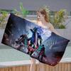 Game D-Devil M-May C-Cry Microfiber Printed Beach Towel Mountain Climbing Yoga Beach Swimming Running Absorbent Soft Towel