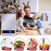 Digital Kitchen Scale 15kg Capacity with 1g Precision, Multi-Unit Conversion (g/kg/lb:oz/ml/fl'oz), TYPEC Rechargeable, Household Baking Food Scale