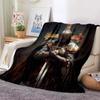 Cavalier Knight Templar Crusaders Games Soft Plush Blanket,Flannel Blanket Throw Blanket for Living Room Bedroom Bed Sofa Picnic