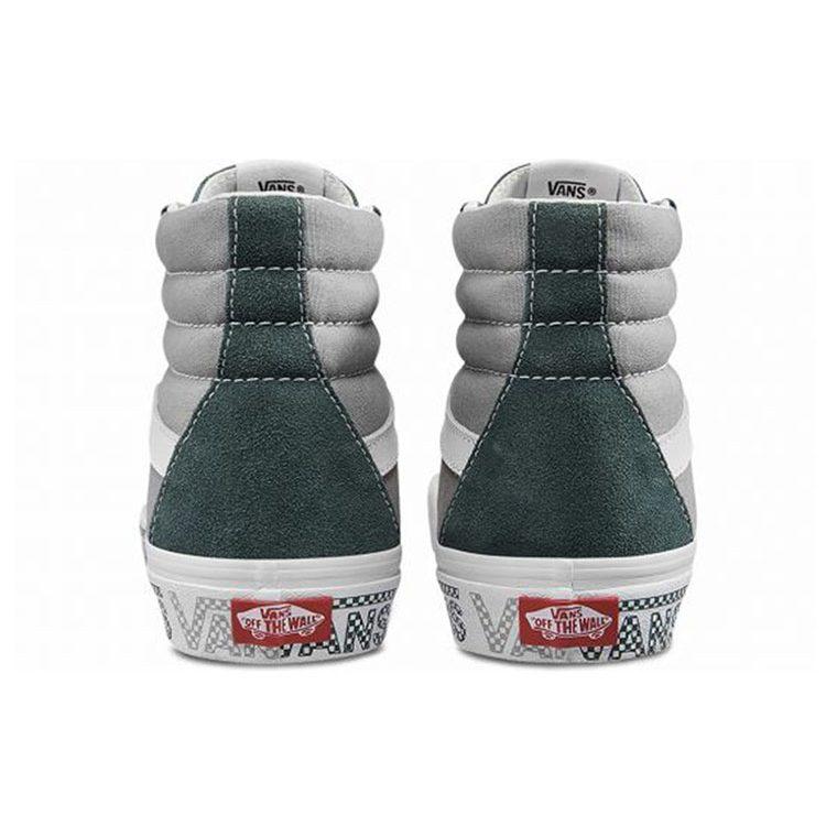 Vans Sk8 Hi Серый Зеленый VN0A4BV6X0P