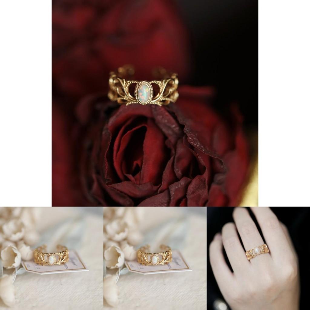 Exquisite Contemporary Geometric Copper Ring For Women Adjustable Open Design 2024