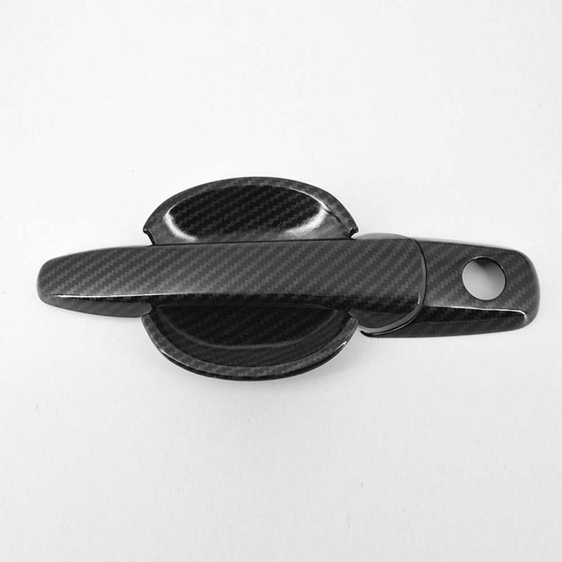 Car Decoration Door Bowl Handle Cover For Mazda 3 Mazda 6 Mazda 5 CX-7 2002-2013 Carbon Fiber Cars Accessories Upgrade