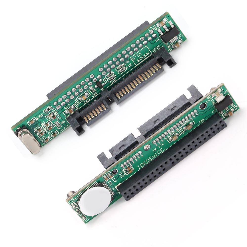 Адаптер 2,5 дюйма IDE на SATA 44-контактный на 7+15-контактный Plug and Play Адаптер IDE для жесткого диска Конвертер IDE на SATA Жесткий диск ноутбука