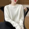 Женский кашемировый свитер Qinghe Cashmere 30% кашемир 70% шерсть Осень и Зима Пуловер Теплый и Модный