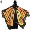 Fashion Butterfly Wing Beach Towel Cape Scarf for Women Christmas Halloween Gift ADM