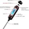 Цифровой термометр для кухонной еды и выпечки, электронный зонд с цифровым дисплеем, термометр для гриля с жидкостью