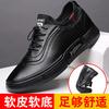 Autumn and Winter New Men's Casual Leather Shoes Inner Height Increase Men's Shoes
