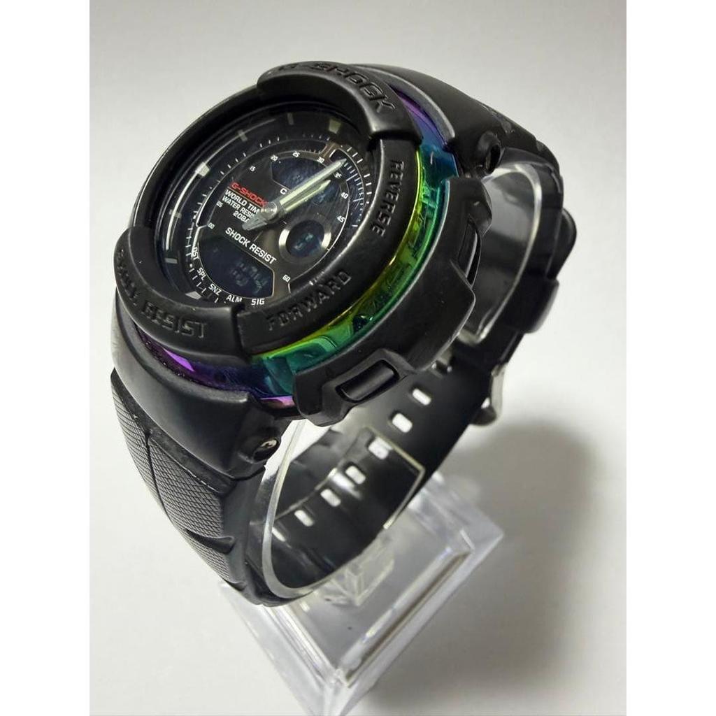 Б/у часы CASIO G-SHOCK G306X с радужным безелем