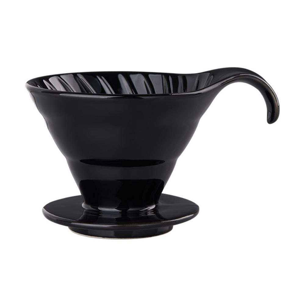 Reusable Ceramic Coffee Filter Cup V Shape Design Espresso Coffee Dripper Coffee Making