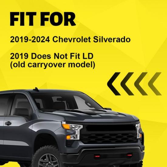 4 шт. Задний Передний Брызговик Защита От Грязи Удаление Подходит -2024 Крышка Chevy Silverado