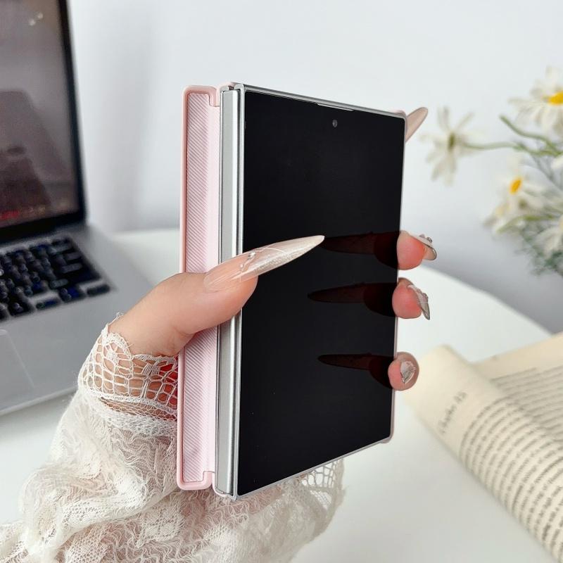 Модный Магнитный Чехол-Бампер Контрастных Цветов Для Samsung Galaxy Z Fold 8 ZFold8 Z Fold8 Чехлы Для Magsafe Корейский Милый Funda