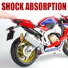 Большой размер Масштаб 1/9 Honda Dreamwing CBR 1000RR Сплав Модель мотоцикла Коллекция Официальная лицензия Мотоцикл Игрушка Миниатюра