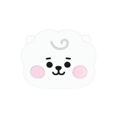 BT21 Силиконовое зеркало RJ LINE FRIENDS Kamio Japan Симпатичный персонаж Мерч Заказ по почте [Ручное зеркало] /