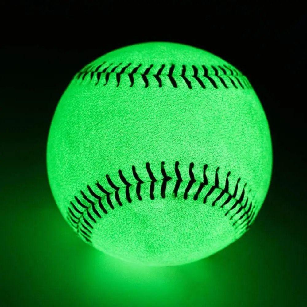 Official Size Glow in The Dark Baseball 9 Inch Luminous Baseball Baseball Trainning