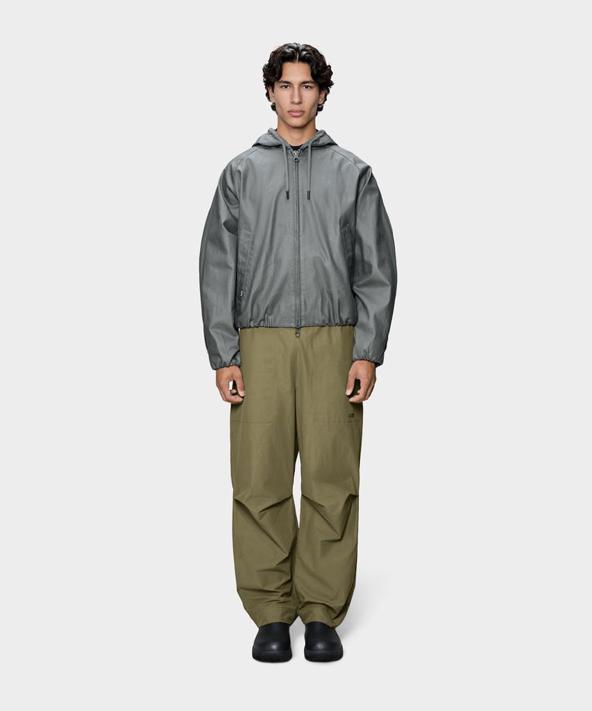 Rains Heavy Woven Jacket - Asphalt