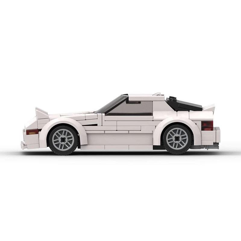 Конструктор MOC Серия Спортивные гоночные автомобили RX-7 Образовательный Детский Сборный Практичный Игрушечный Орнамент Машина