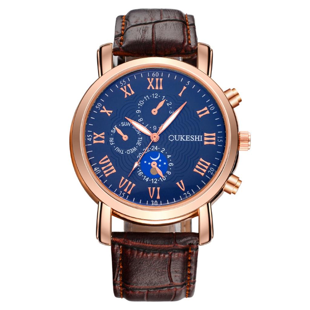 Men's Luminous Running Alarm Clock Watch